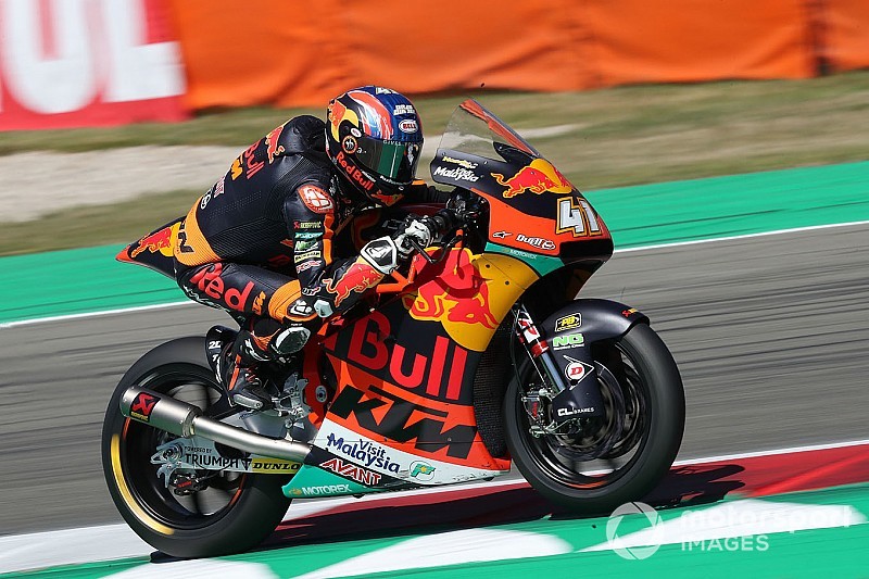 FP2 Moto2 Jerman: Binder puncaki sesi, Marquez jatuh