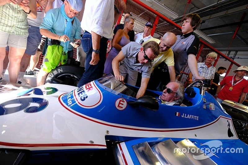 Jacques Laffite en star du GP de France Historique