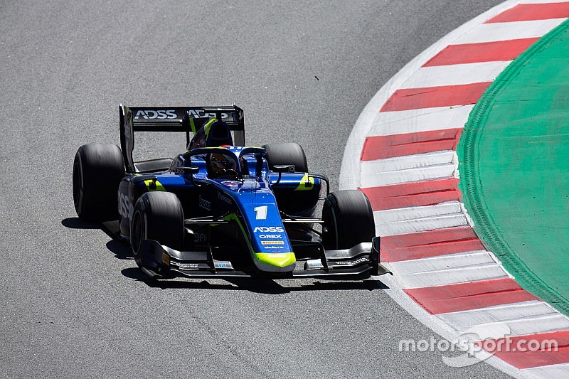 Fotostrecke: schweizer Ralph Boschung, Louis Delétraz und Sauber Junior Team am GP Spanien