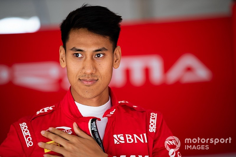 Gelael konfirmasi kembali balap F2 di Hongaria