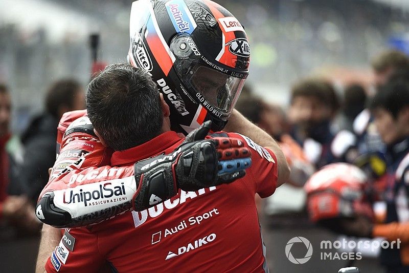 Soulagement et premier podium en rouge pour Danilo Petrucci