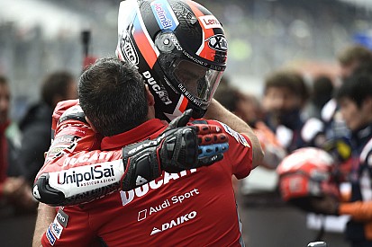 Soulagement et premier podium en rouge pour Danilo Petrucci