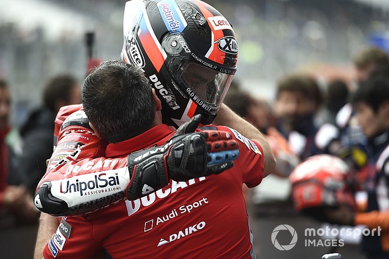 Soulagement et premier podium en rouge pour Danilo Petrucci