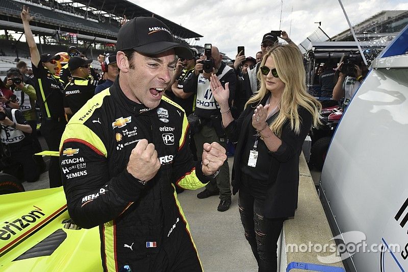 Simon Pagenaud gana para Penske la pole de Indy 500