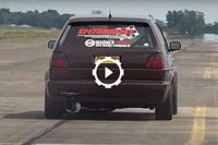 Vídeo: en acción el Volkswagen Golf Mk2 más rápido del mundo