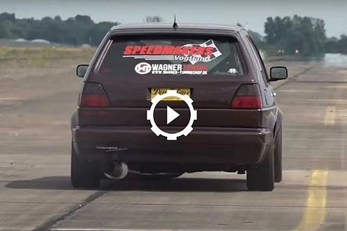Vídeo: en acción el Volkswagen Golf Mk2 más rápido del mundo