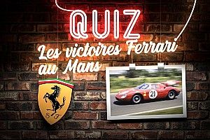 Quiz - Les victoires de Ferrari aux 24 Heures du Mans