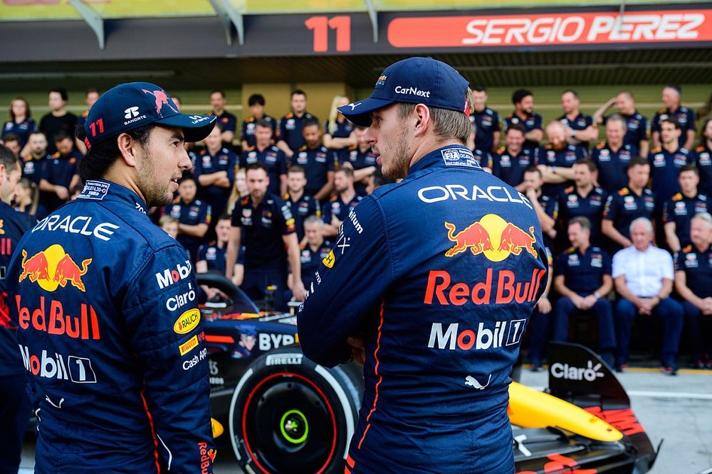 Sergio Perez, Max Verstappen, Red Bull Racing