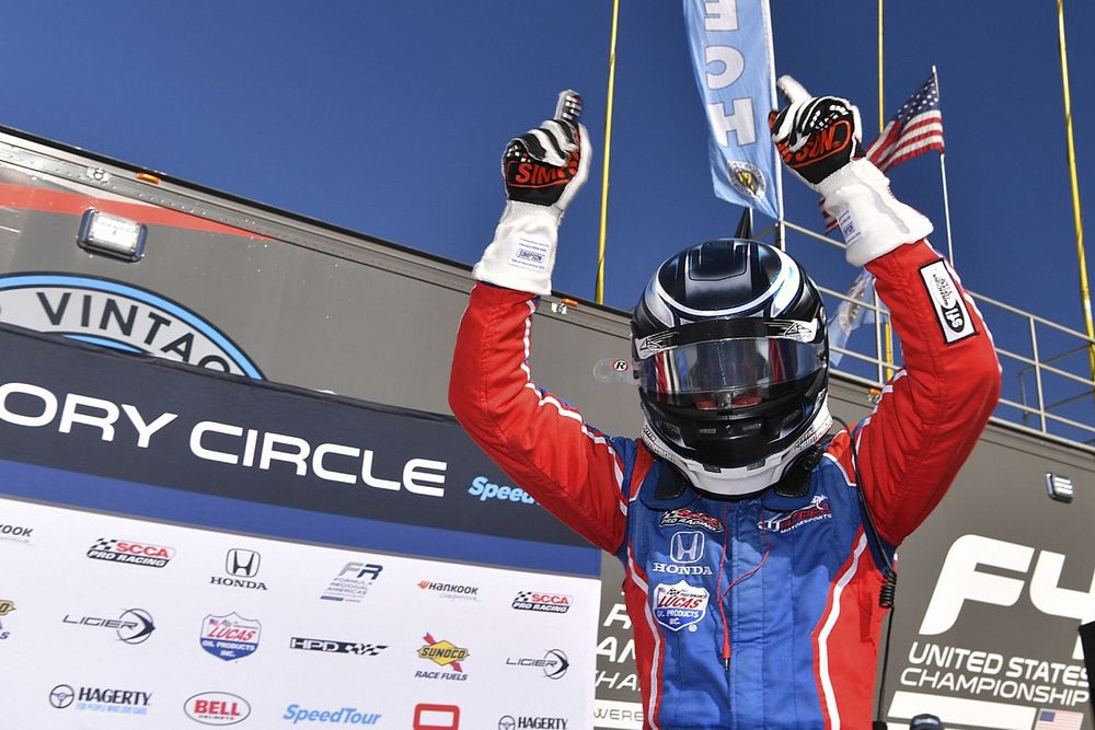 米フォーミュラ・リージョナル王者、奨学金制度での来季スーパーフォーミュラ参戦を断念。米ホンダHPDが明らかに