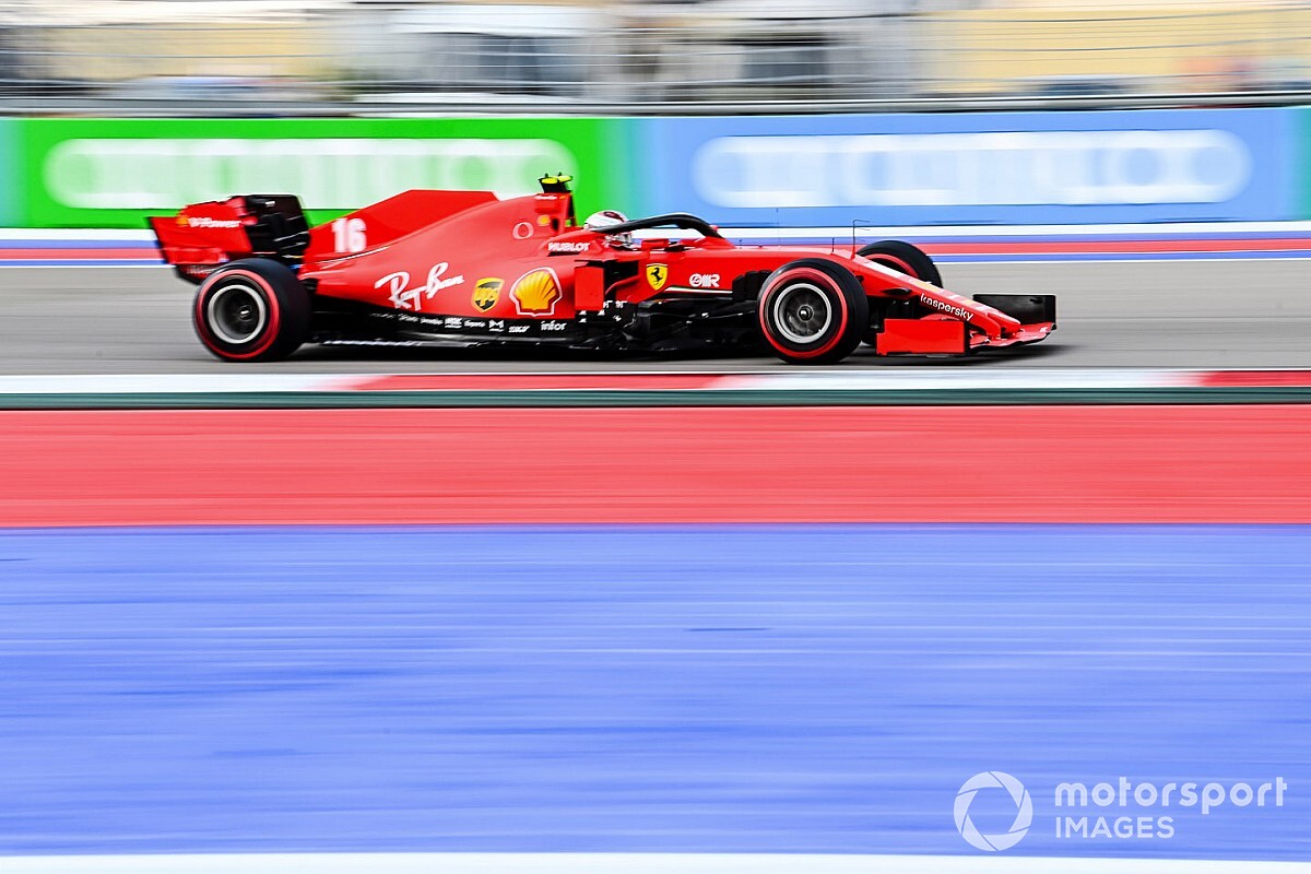 Leclerc lamenta classificação ruim após 11º em Sochi: "Preferia largar em oitavo sem poder escolher pneus"