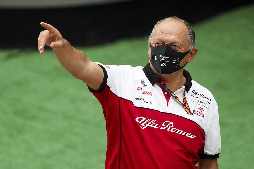 Frederic Vasseur, Team Principal, Alfa Romeo Racing 