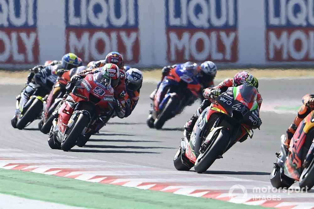 Aprilia, 'herida' por la COVID-19... y la ausencia de Iannone