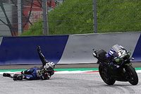 Crash Vinales: la tuta ha sopportato un impatto di 23,4g!