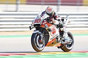 MotoGP: Nakagami, el más rápido del warm up en Aragón