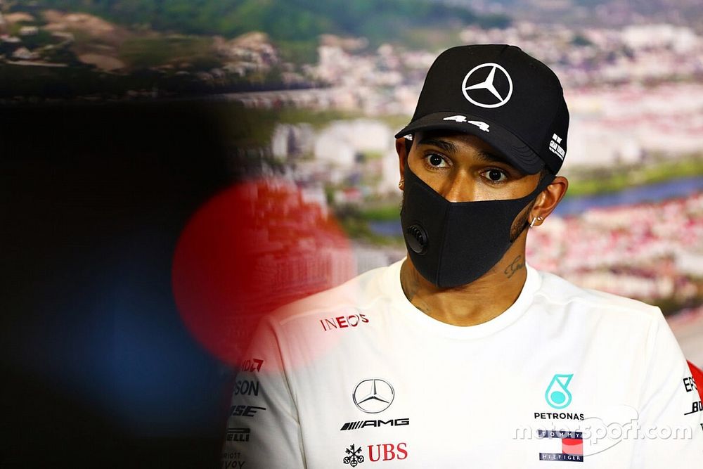 Lewis Hamilton, Mercedes-AMG F1 in conferenza stampa