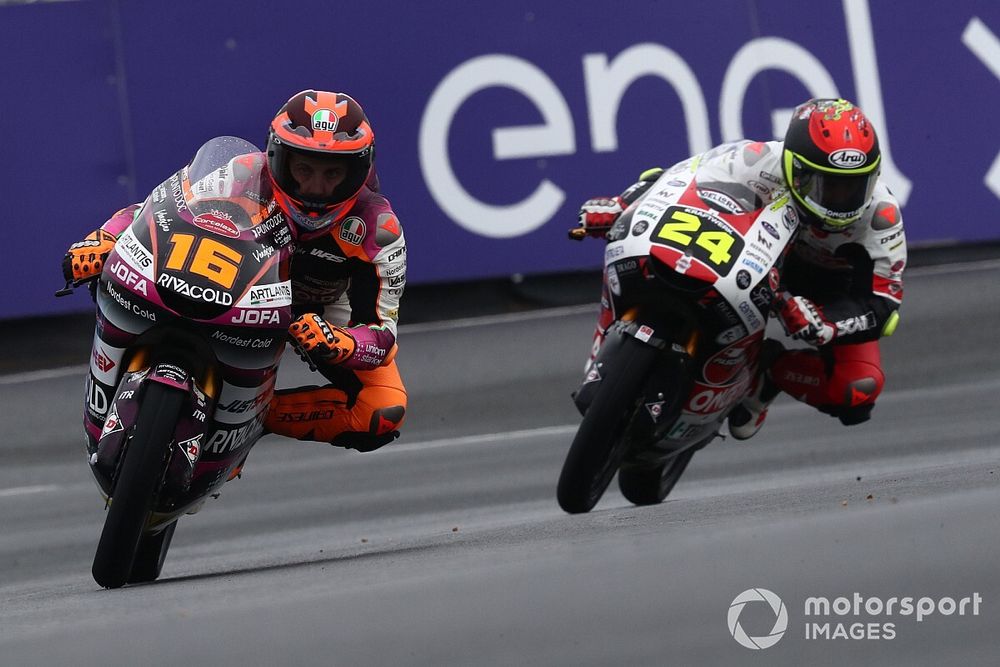 Moto3フランス予選:ミーニョ、天候急変もスリックタイヤでPP獲得。日本勢は鈴木が9番手最上位