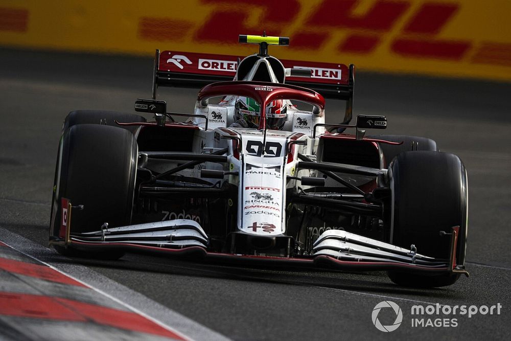 Giovinazzi yarış boyunca fren sorunuyla boğuşmuş