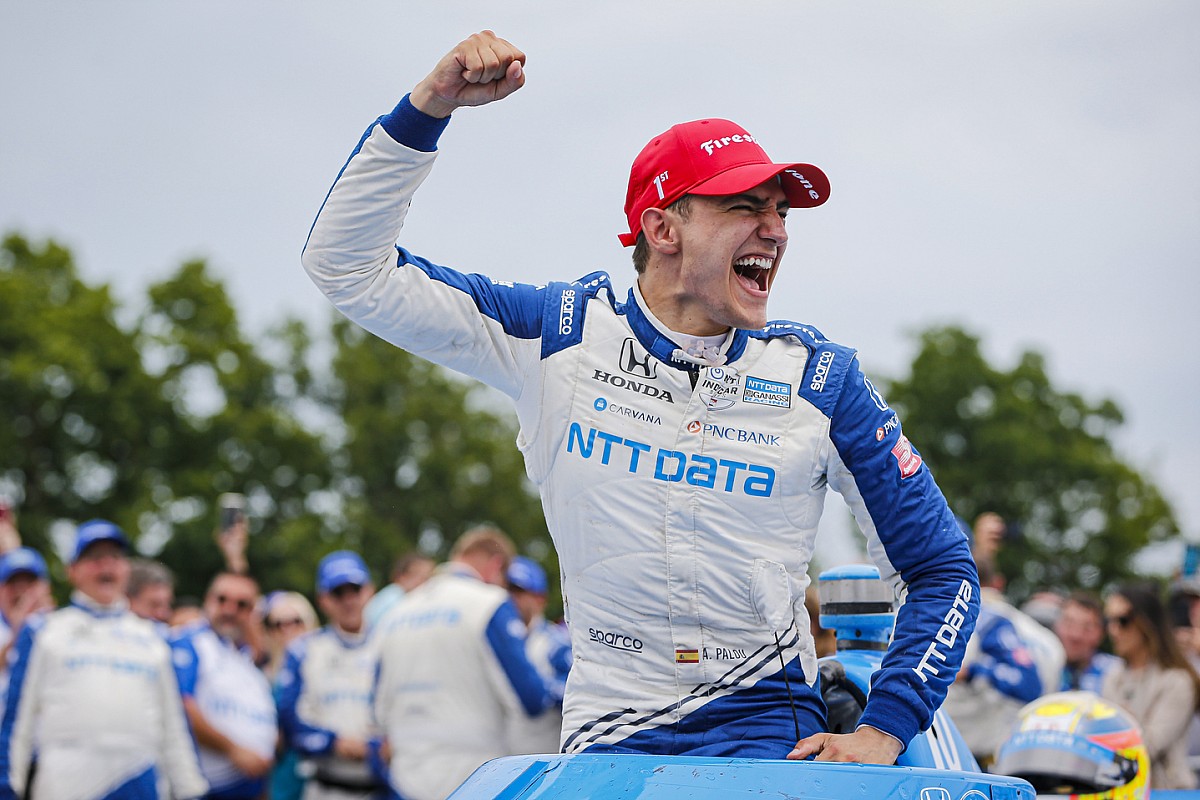 インディカー第9戦ロード・アメリカ:パロウが”運”を味方に今季2勝目。佐藤琢磨8位