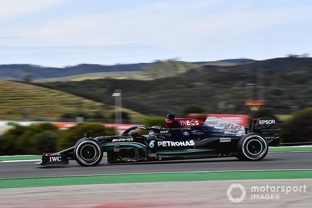 F1 Portuguese GP: Hamilton tops FP2 ahead of Verstappen
