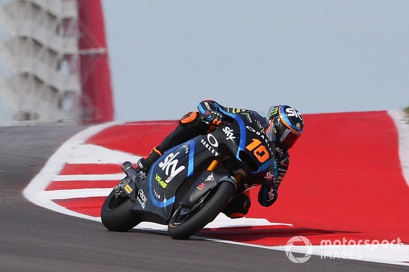 La spalla operata continua ad essere un fastidio per Luca Marini