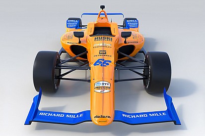 Así es el coche del segundo asalto de Alonso a las 500 Millas de Indianápolis