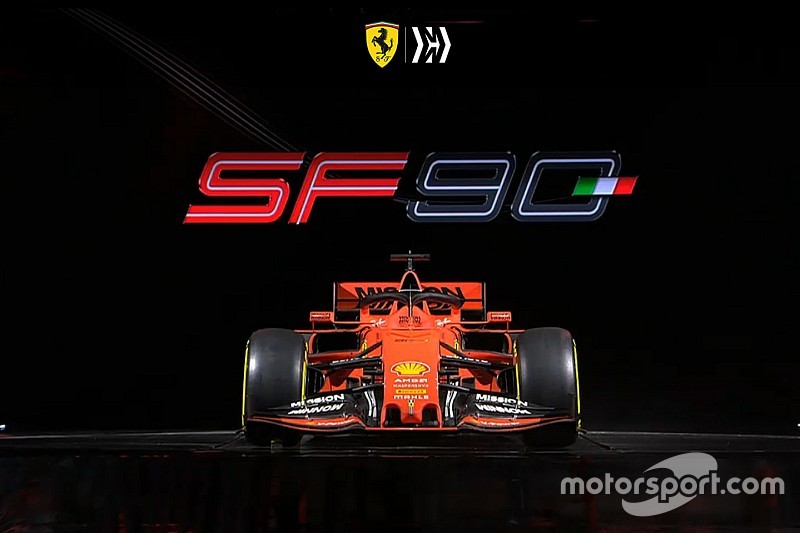 Ferrari показала машину 2019 года в обновленных цветах
