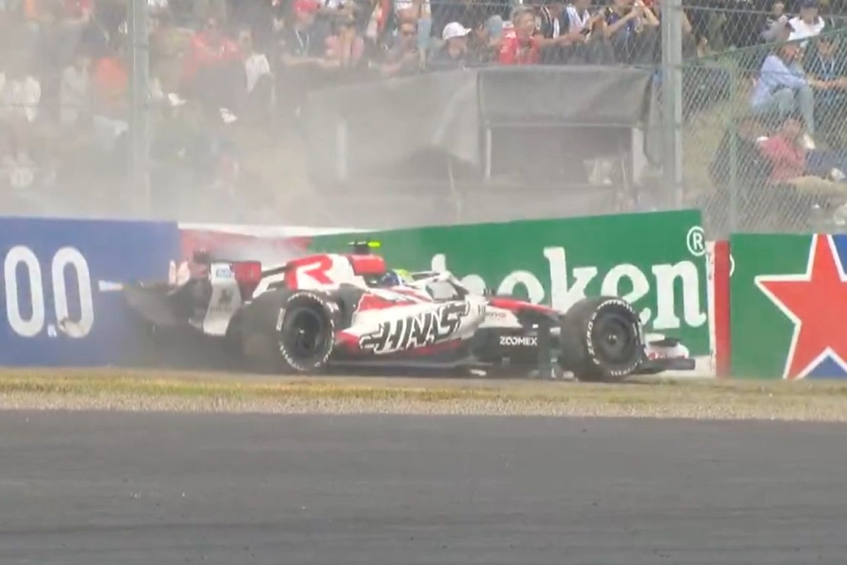 Vídeo: fuerte accidente de Bearman en Japón; sufre 50G y sale cojeando