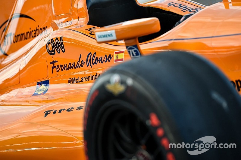 Gallery: Alonso makes test debut at Indianapolis