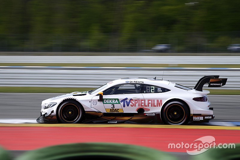 Paul Di Resta y Mercedes lideran los primeros libres del DTM 2017