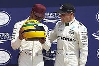Hamilton no recibi&oacute; un casco original de carrera de Senna