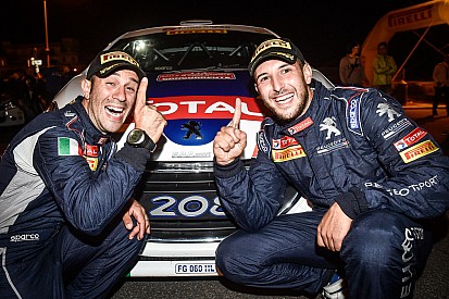 Il campione Junior Pollara su una Peugeot 208 T16 al Rally Due Valli