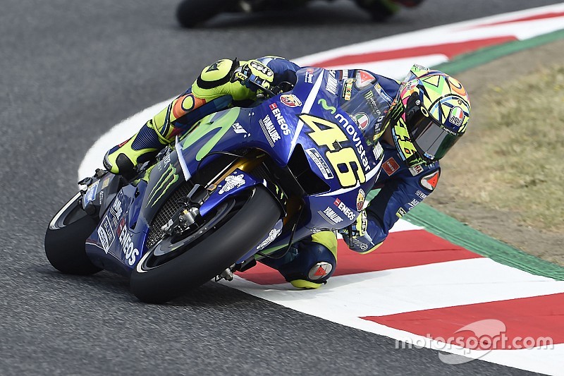 Rossi carga contra la nueva chicana de Montmeló