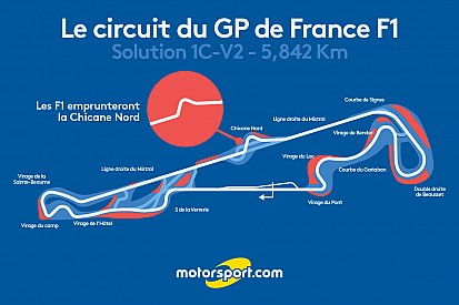 La chicane nord du Paul Ricard confirmée pour le GP de France