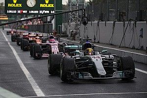 Grid start balapan GP Italia 2017