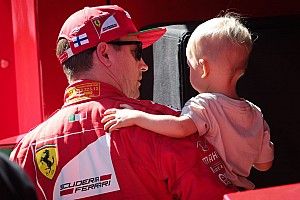 Raikkonen, oğlunu go-kart ile tanıştırmaya hazırlanıyor
