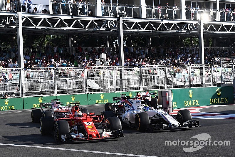 2017赛季F1全年超车次数减少近一半