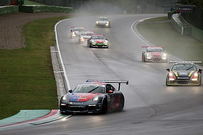 Carrera Cup Italia, Imola: la pioggia "battezza" la prima vittoria di Quaresmini in gara 2