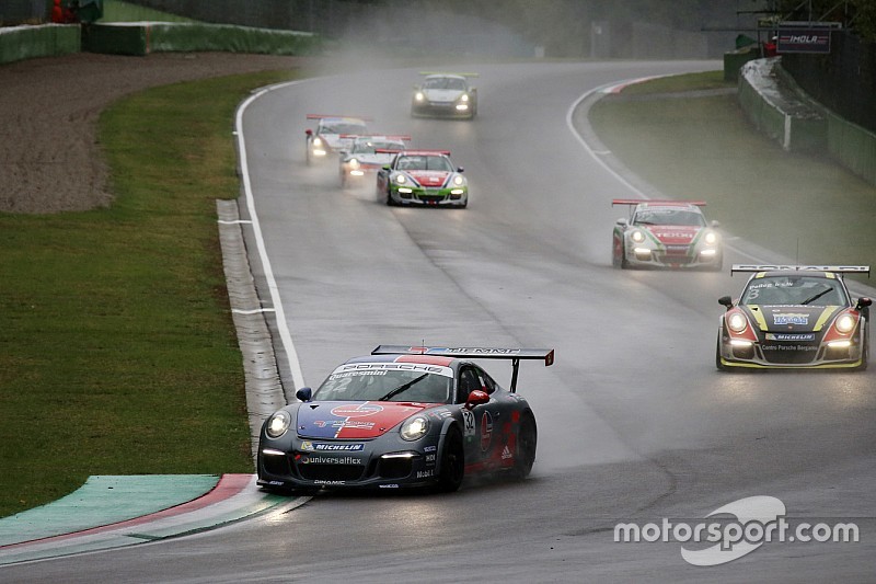 Carrera Cup Italia, Imola: la pioggia "battezza" la prima vittoria di Quaresmini in gara 2