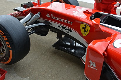 Bite-size tech: Ferrari SF16-H under chassis fins