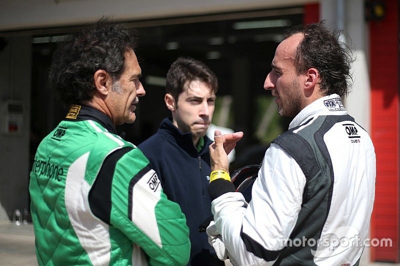 Kubica coach driver di Zanini a Imola sulla 911 GT3 Cup