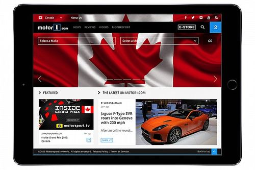 Motor1.com запускает Motor1.com – Канада