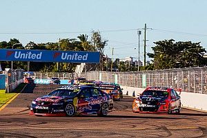 Townsville Supercars: Van Gisbergen holds on for Sunday win