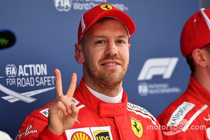 Vettel logra la pole y Pérez sale en 8°