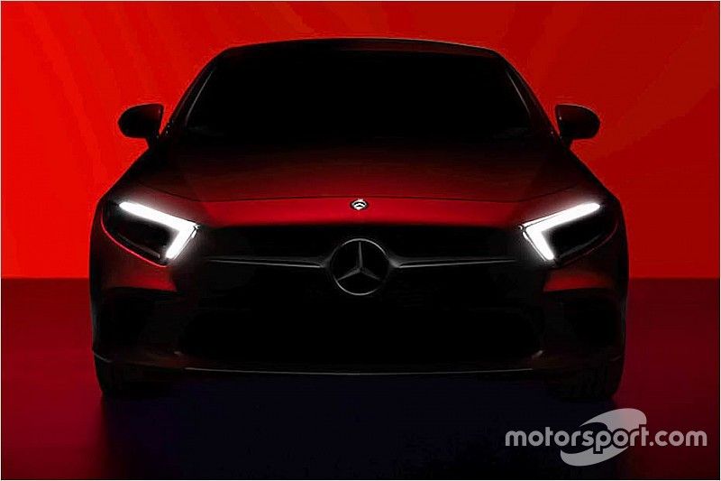 Mercedes CLS 2018 angeteasert
