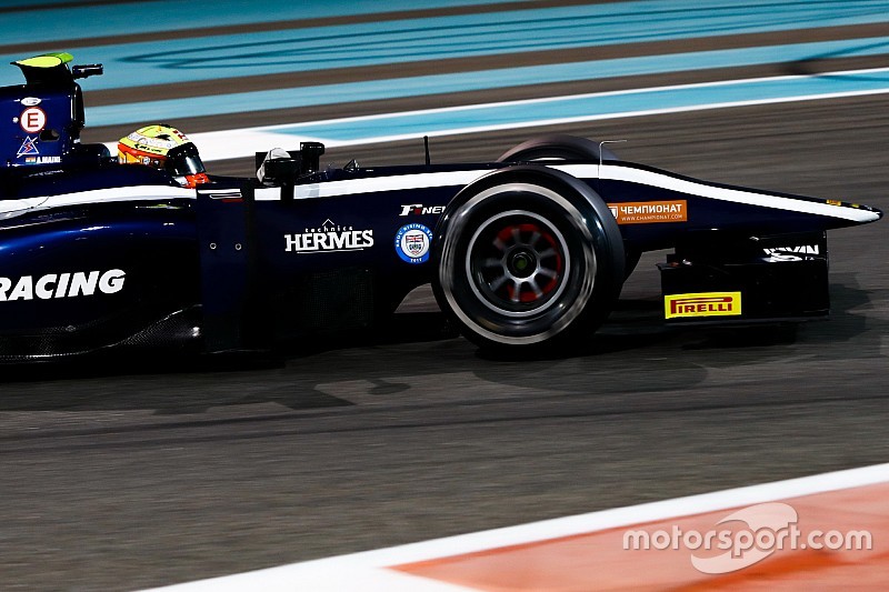 Tes F2 Abu Dhabi: Maini pimpin hari kedua, Gelael P17