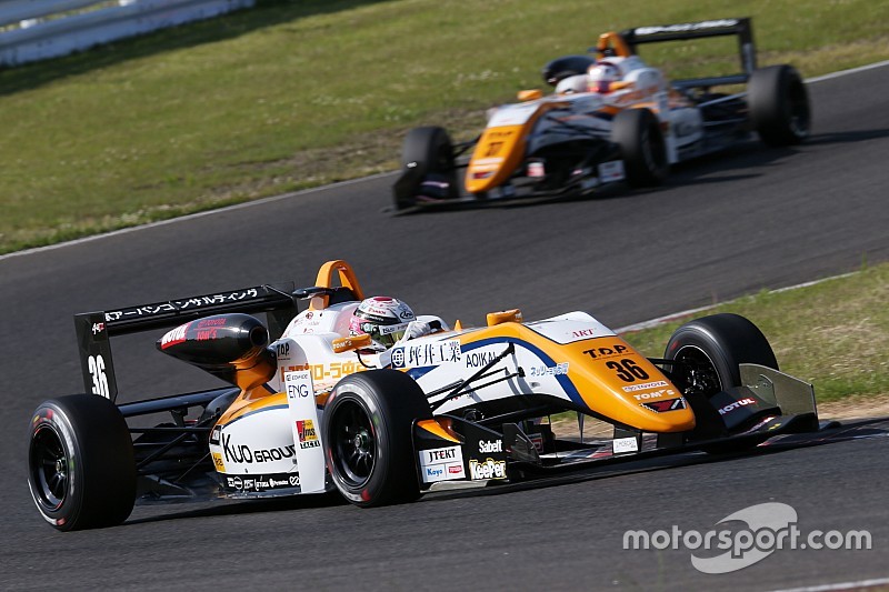 全日本F3第3戦、坪井翔がポール・トゥ・ウィン。大湯都史樹が初表彰台