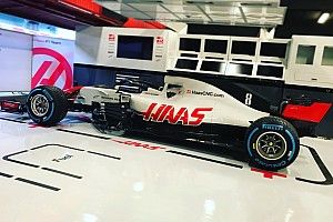 Новая машина Haas готовится к обкатке: первое «живое» фото VF-18
