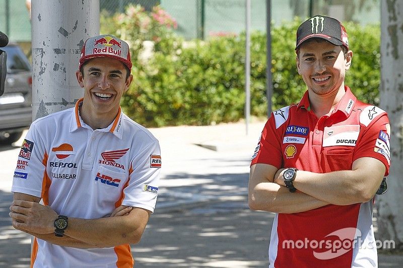 Marc Marquez, Repsol Honda Team, Jorge Lorenzo, Ducati Team