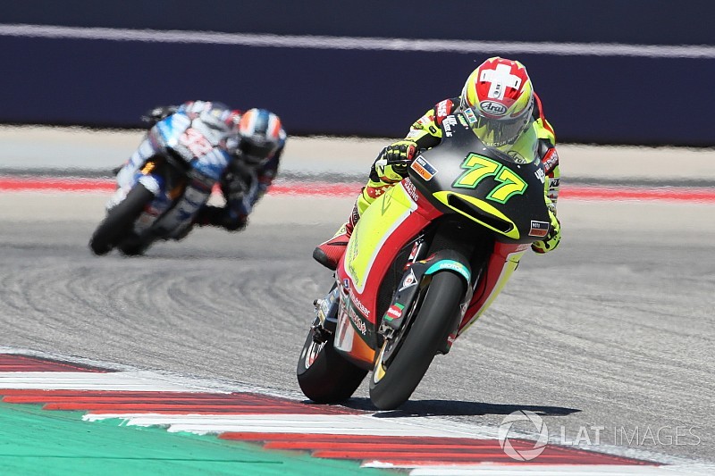 Cedera panggul, Aegerter absen di Jerez