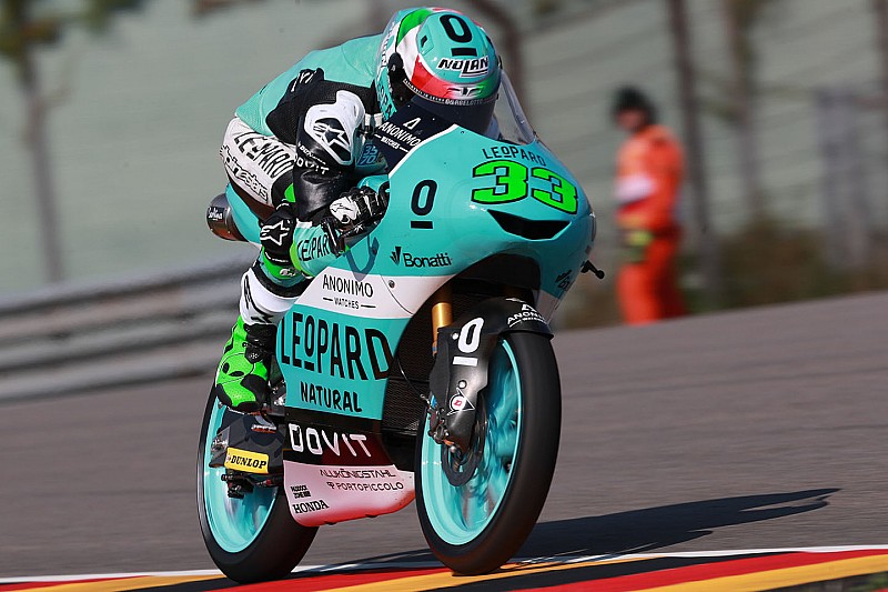 Moto3 Duitsland: Bastianini snelste in opwarmtraining op de Sachsenring